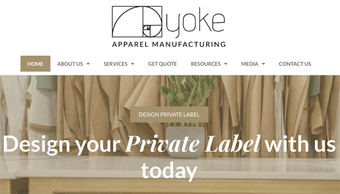 Yoke 在越南为全世界中小品牌 提供小批量的服装定制